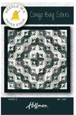 Congo Bay Stars Pattern - Nebraska Quilt Company - PUB05604