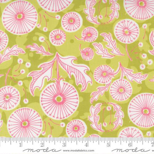 Dandi Duo Floral Grass - 48751 13 - Moda Fabrics - Nebraska Quilt Company - F04792