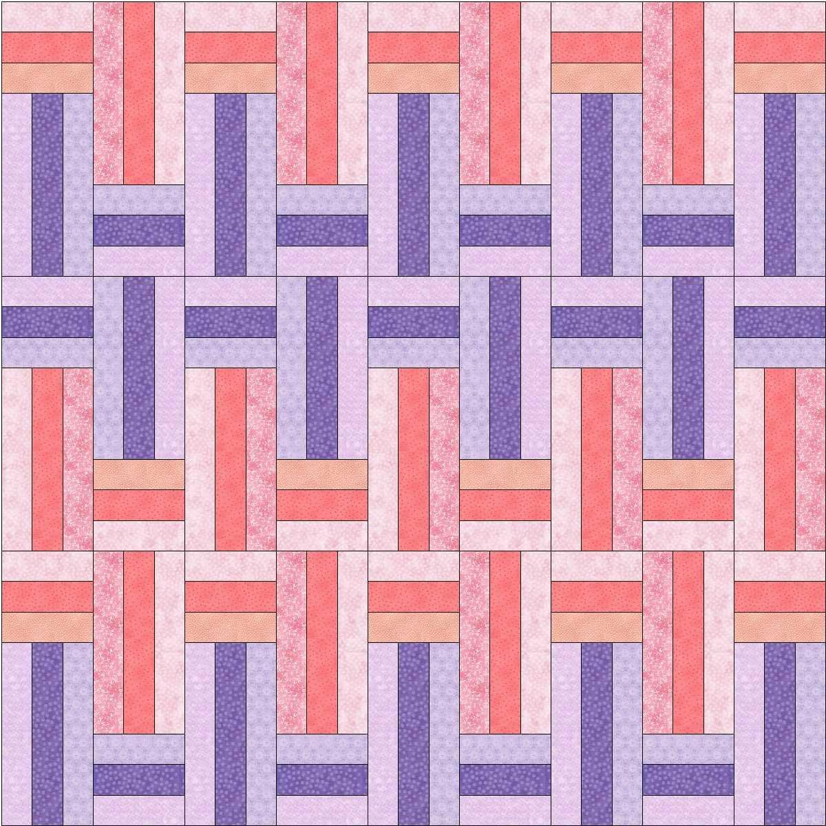 Dash It All Throw Quilt Pattern PDF Digital Download - Nebraska Quilt Company - PUB04492