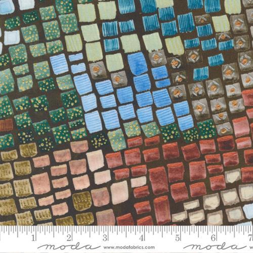Desert Oasis Tipping the Scales Brown - 39764 15 - Moda Fabrics - Nebraska Quilt Company - F04890