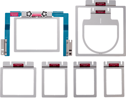 Durkee 7 Pieces EZ Frame Combo Pack for Muti - Needle Machines - Nebraska Quilt Company - ASAEZ7MN