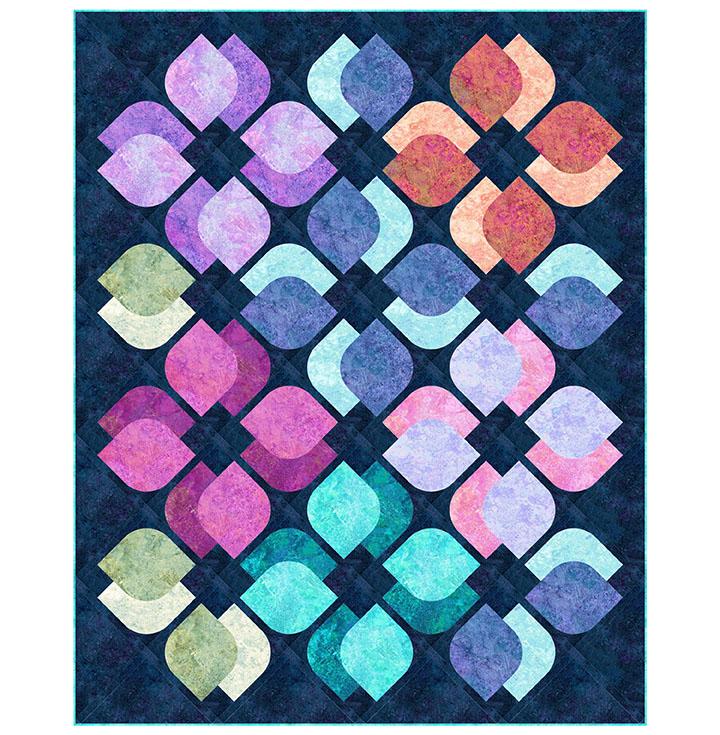 Floating Flowers Pattern - Nebraska Quilt Company - PUB07611