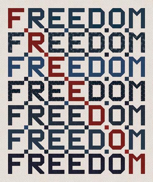 Freedom Pattern - Nebraska Quilt Company - PUB04809
