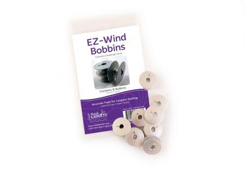 Handi Quilter EZ - Wind Bobbins Slotted M - Class Longarm Machines - 8pk - Nebraska Quilt Company - Handi Quilter EZ - Wind Bobbins Slotted M - Class Longarm Machines - 8pk