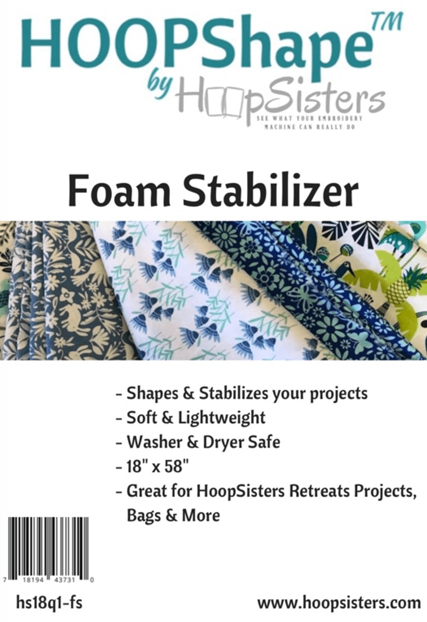 HOOPShape by HOOPSisters Foam Stabilizer - Nebraska Quilt Company - N03777
