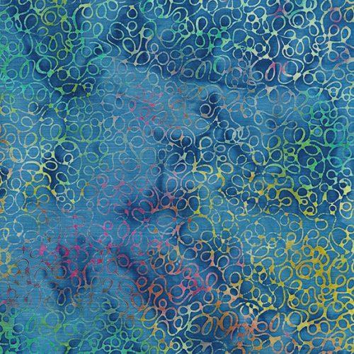 Island Batik Make a Wish Blue Harbor Swirls - 122268555 - Island Batik - Nebraska Quilt Company - F04621