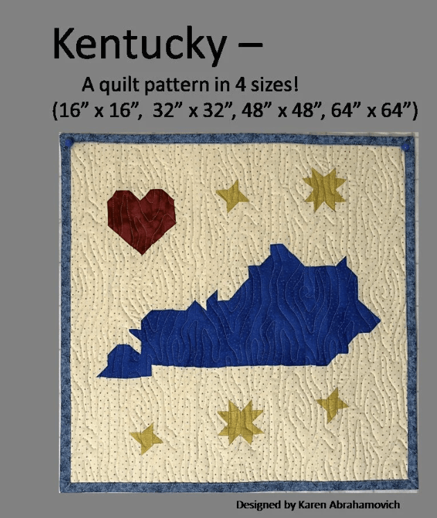 Kentucky Quilt Pattern - Nebraska Quilt Company - PUB07918