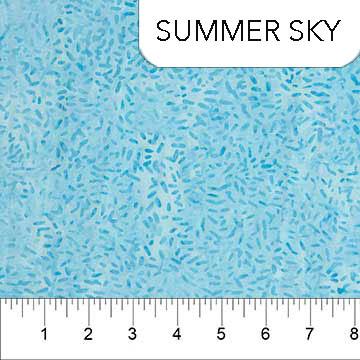 Ketan Summer Sky - 81000 - 610 - Banyan Batiks - Nebraska Quilt Company - F21211