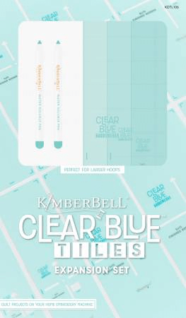 Kimberbell Clear Blue Tiles Expansion Set 106 - Nebraska Quilt Company - N03588