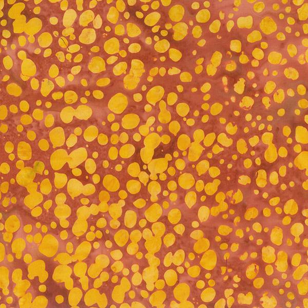 Memory Lane Dots Tangerine - 80925 - 56 - Banyan Batiks - Nebraska Quilt Company - F03262