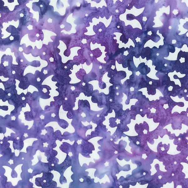 Midnight Magic Lots of Bats Violet - 83001 - 83 - Patrick Lose Fabrics - Nebraska Quilt Company - F03350