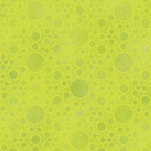 New Worlds Mauritius Lime - 16295 - 42 - Benartex - Nebraska Quilt Company - F09370