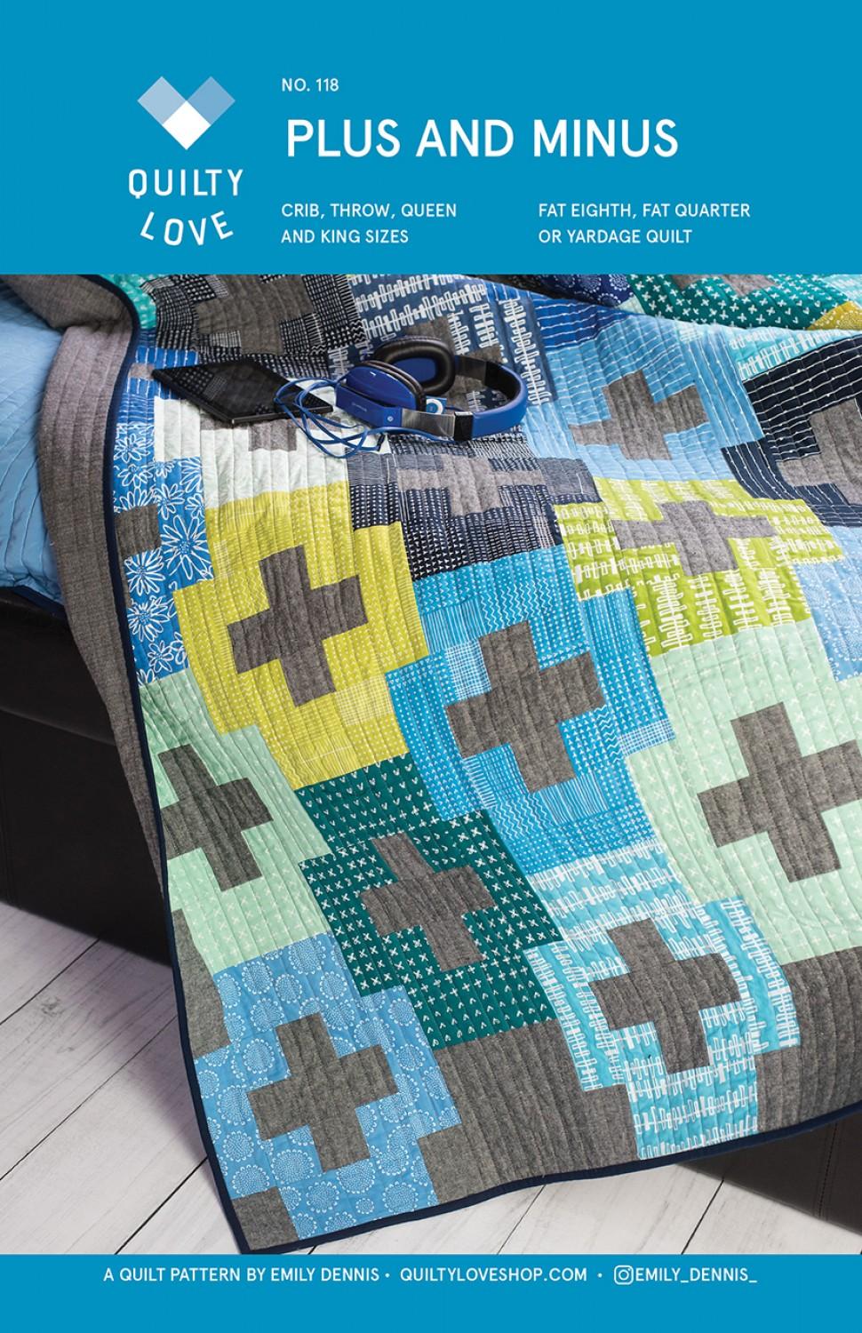 Plus and Minus Pattern - Nebraska Quilt Company - PUB30246