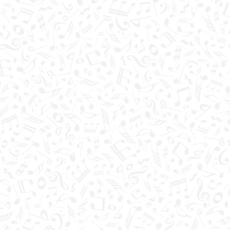 Quilting Illusions Musical Notes White - 1649 26761 Z 15O - QT Fabrics - Nebraska Quilt Company - F03649