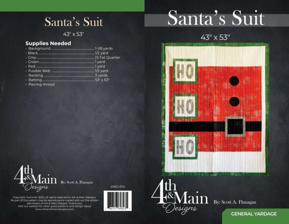 Santa's Suit Pattern - Nebraska Quilt Company - PUB03750