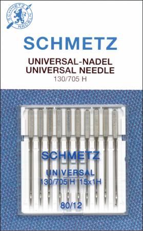 Schmetz Universal Machine Needle Size 80/12 - Nebraska Quilt Company - N07128