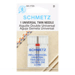Schmetz Universal Twin Machine Needle Size 2.5/80 1723 - Nebraska Quilt Company - N11884