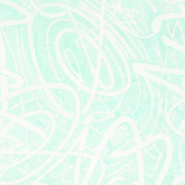 Scribbles Sketched Foliage Ocean Mist - 83084 - 66 - Banyan Batiks - Nebraska Quilt Company - F04229