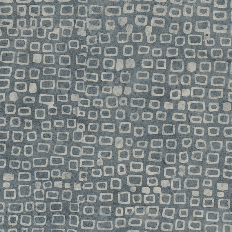Shades of Grey Medium Grey Squares - 5724 - Batik Textiles - Nebraska Quilt Company - F08362