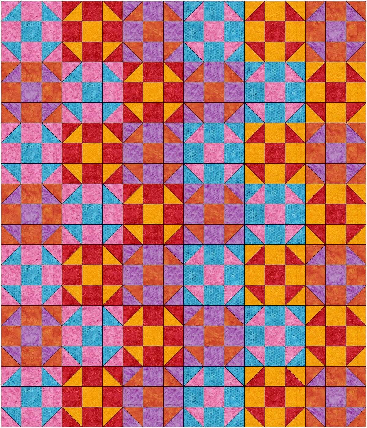 Shoo Box Quilt Pattern PDF Digital Download - Nebraska Quilt Company - PUB04488