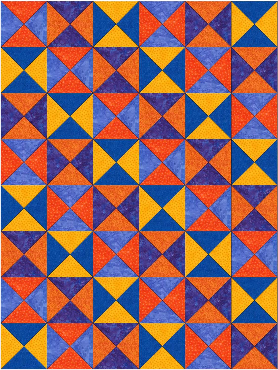 Spilled Salt Quilt Pattern PDF Digital Download - Nebraska Quilt Company - PUB04487