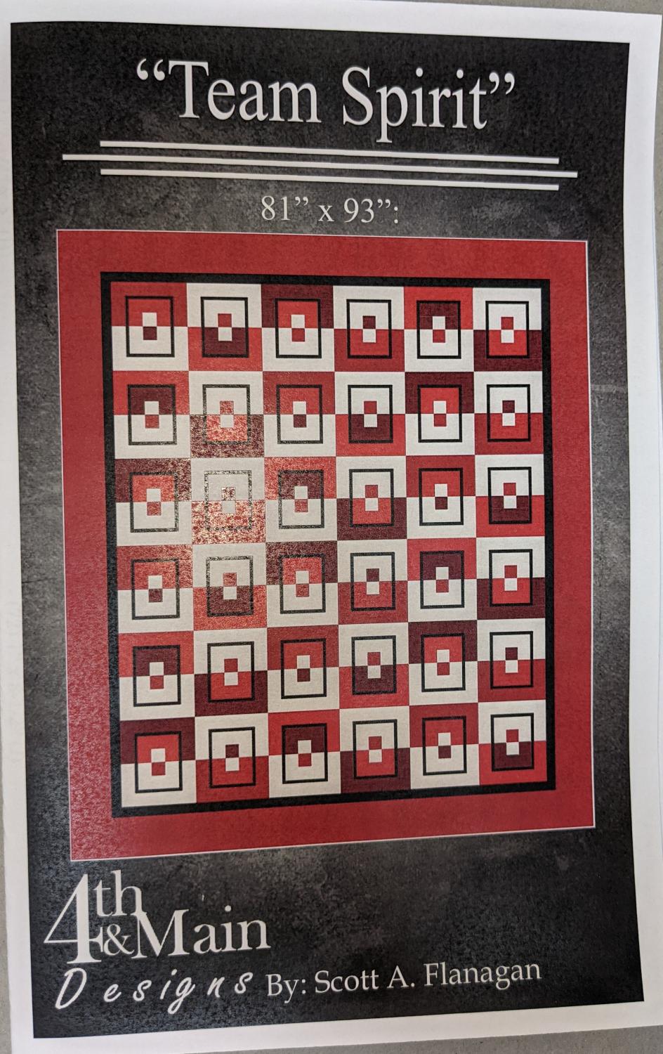 Team Spirit Pattern - Nebraska Quilt Company - PUB30327
