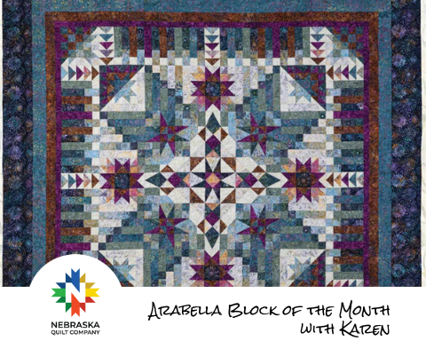 Arabella Block of the Month with Karen