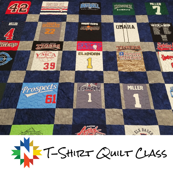 T-Shirt Quilt Class with Karen