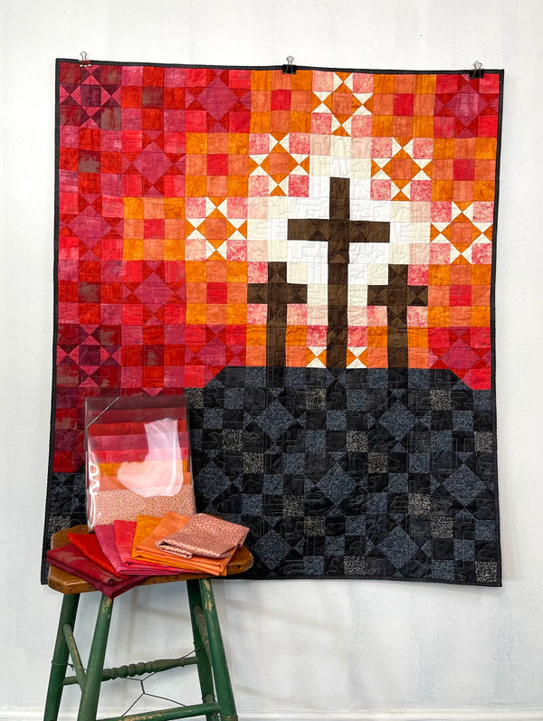 BACK IN STOCK - Lent/Good Friday Quilt Kit