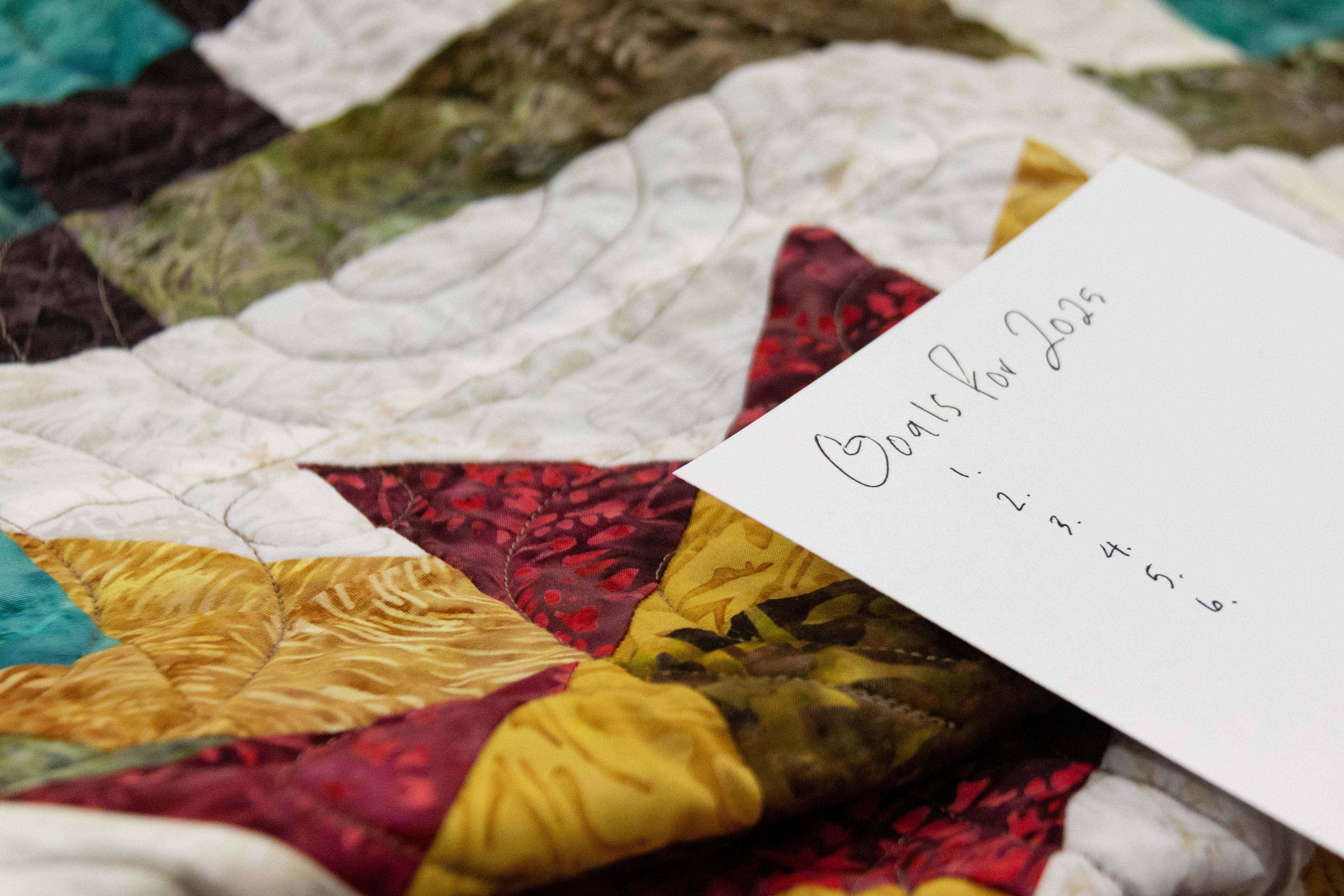 New Year, New Quilting Goals: Setting Resolutions for 2025 - Nebraska Quilt Company