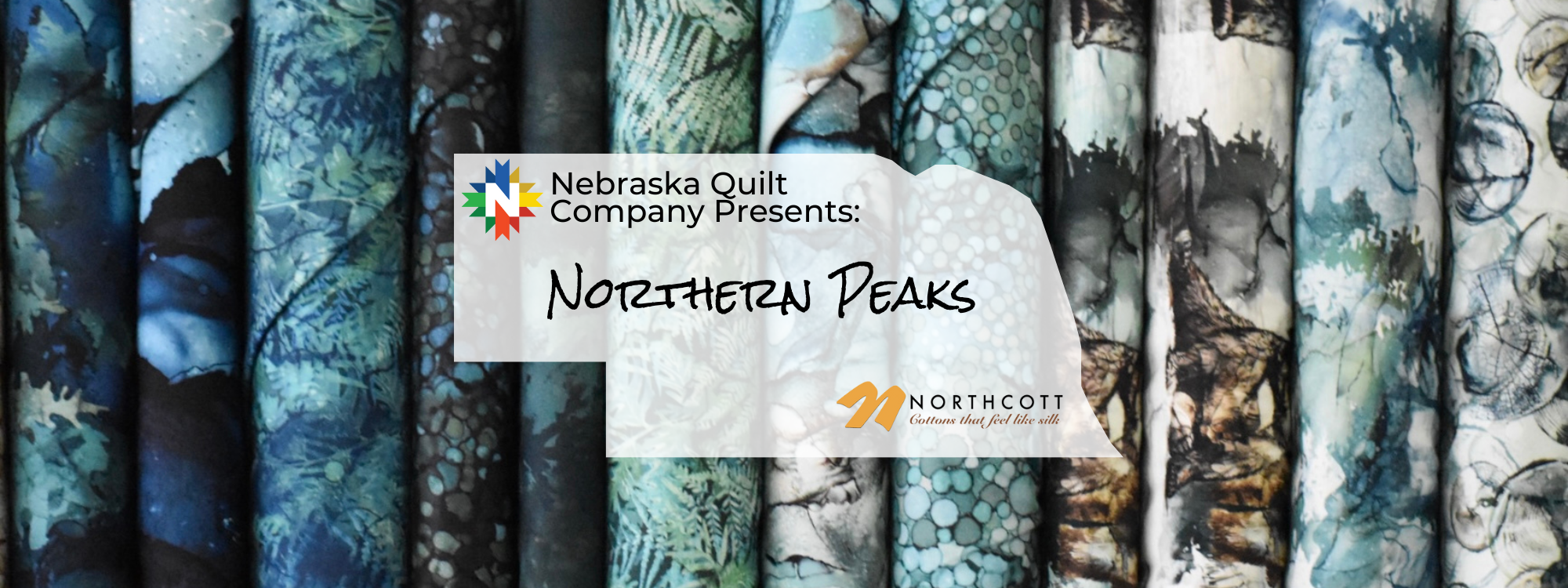 Northern Peaks from Northcott Fabrics