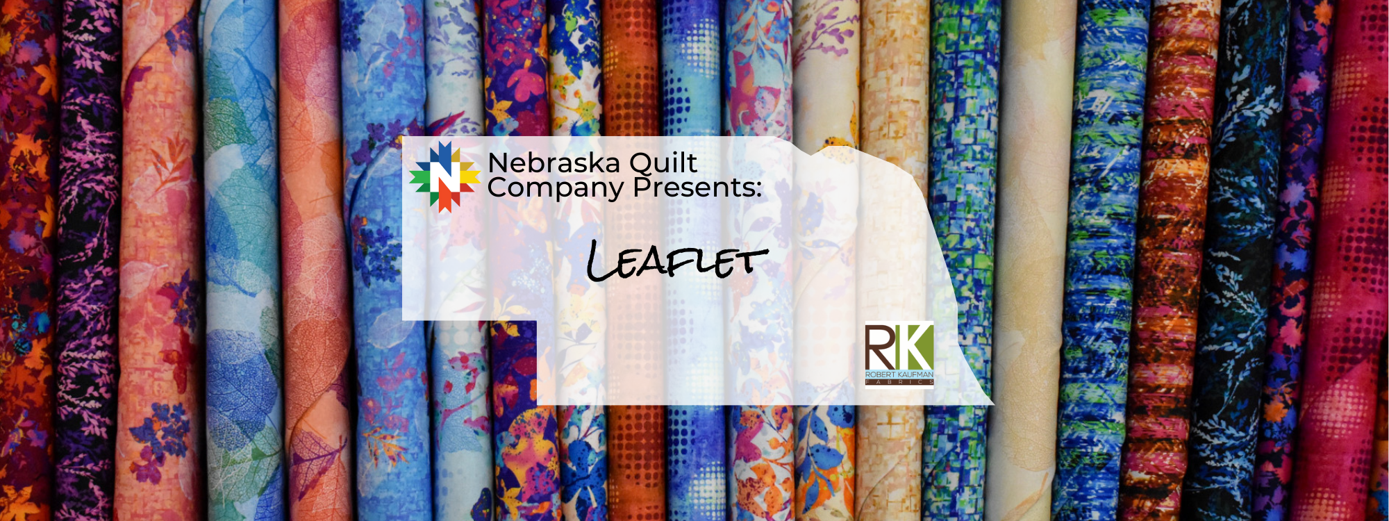 Leaflet from Robert Kaufman Fabrics