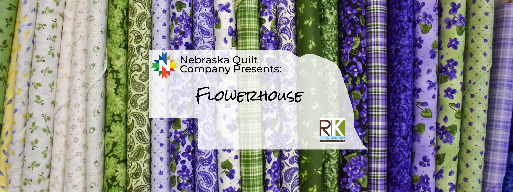 Flowerhouse Viola from Robert Kaufman Fabrics