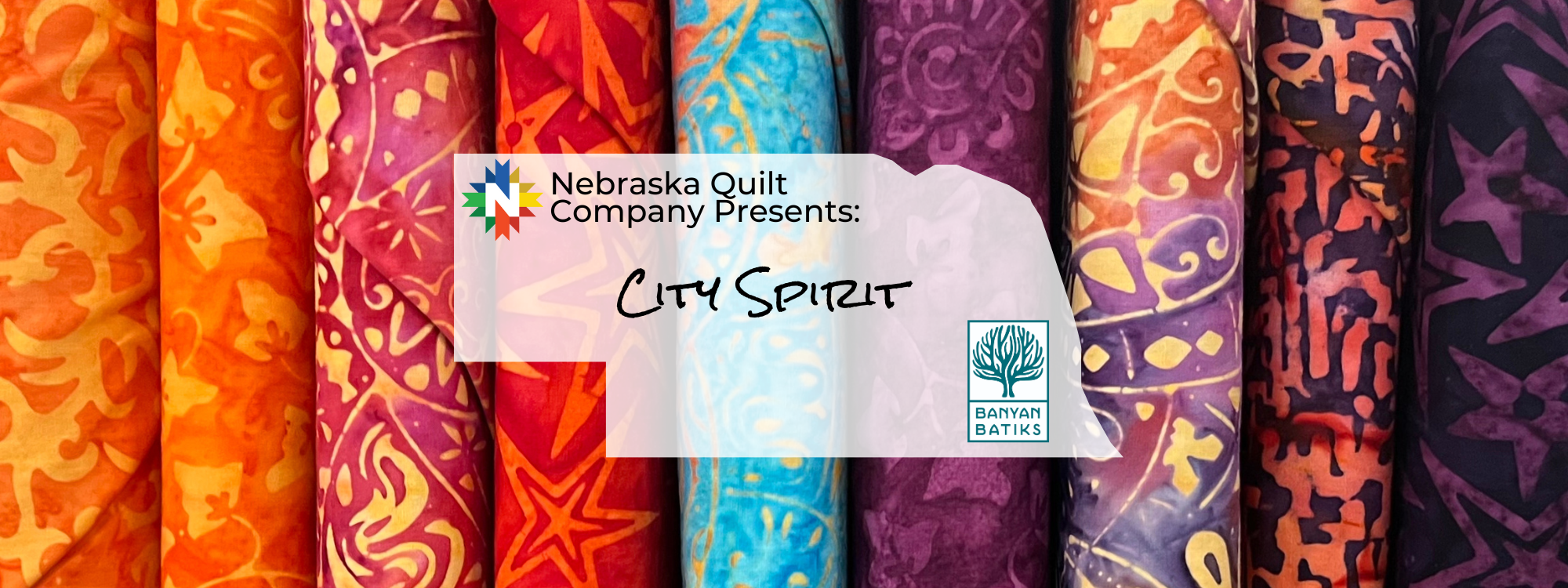 City Spirit Downtown Colorway from Banyan Batiks