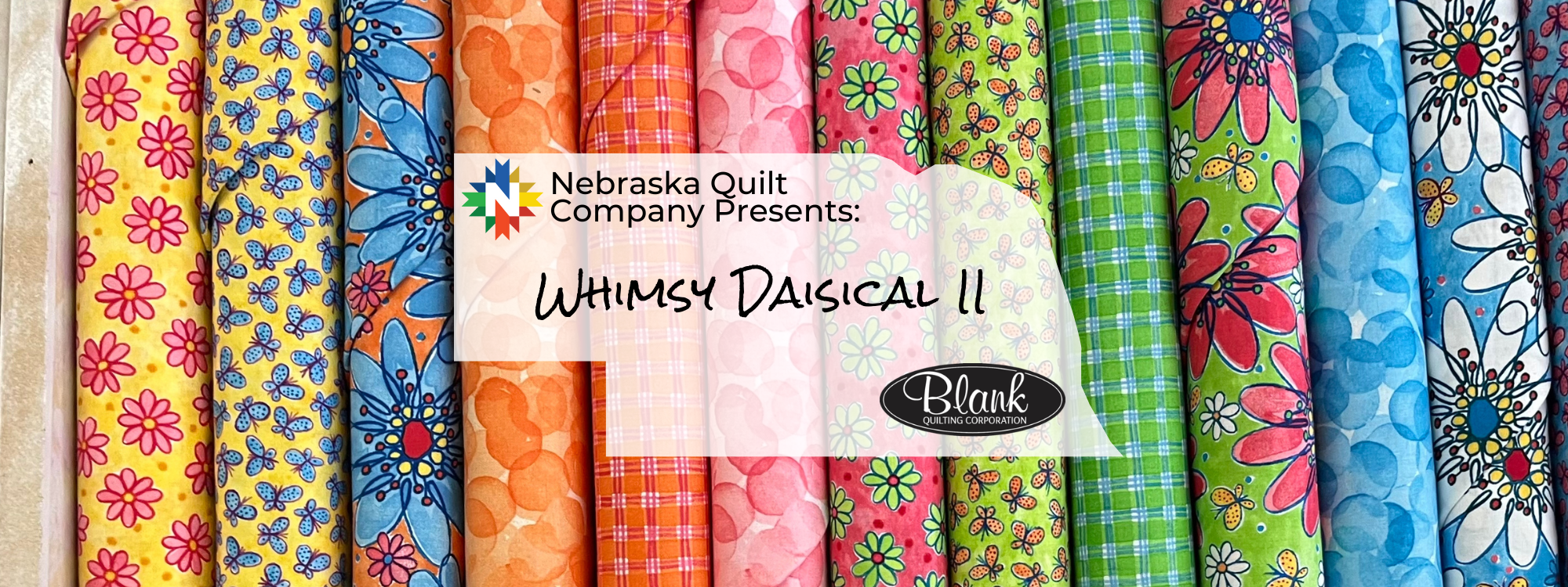 Whimsy Daisical II from Blank Quilting Co