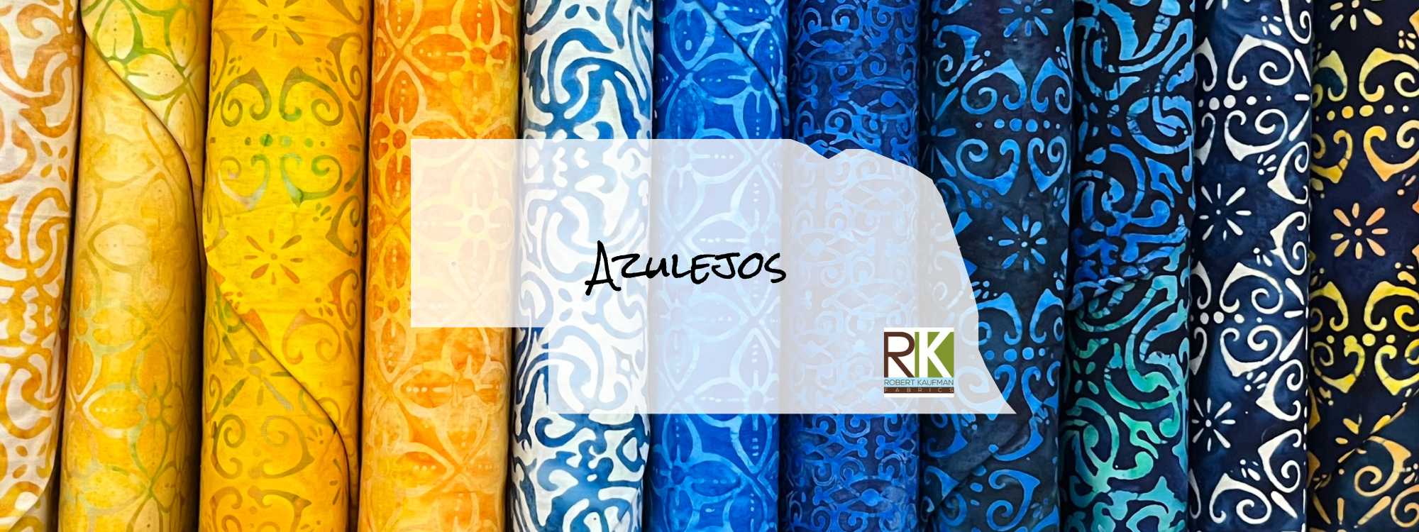 Azulejos from Robert Kaufman Fabrics