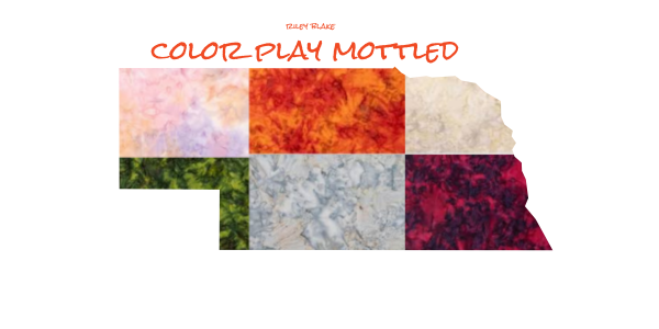 Color Play Mottled by Expressions Batiks from Riley Blake