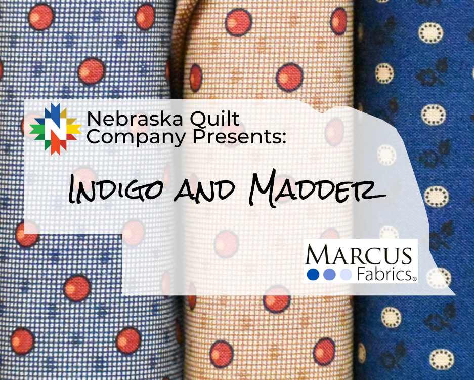 Indigo and Madder from Marcus Fabrics