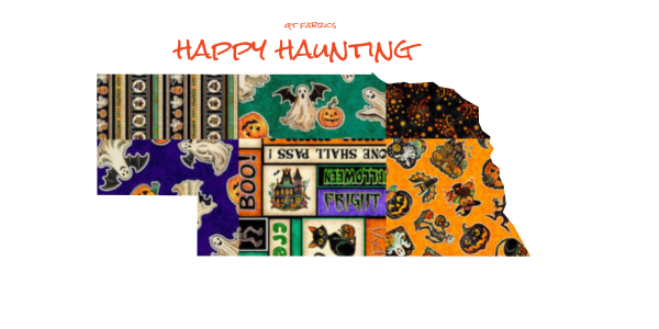 Happy Haunting from QT Fabrics