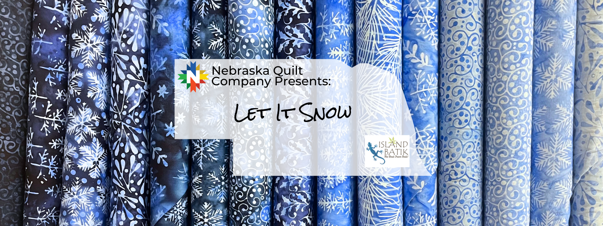 Let It Snow from Island Batiks