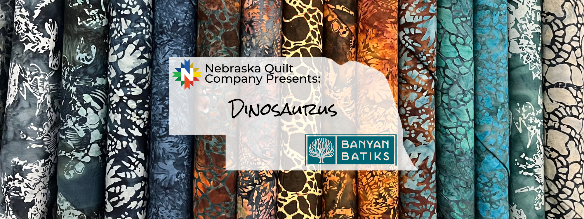 Dinosaurus from Banyan Batiks