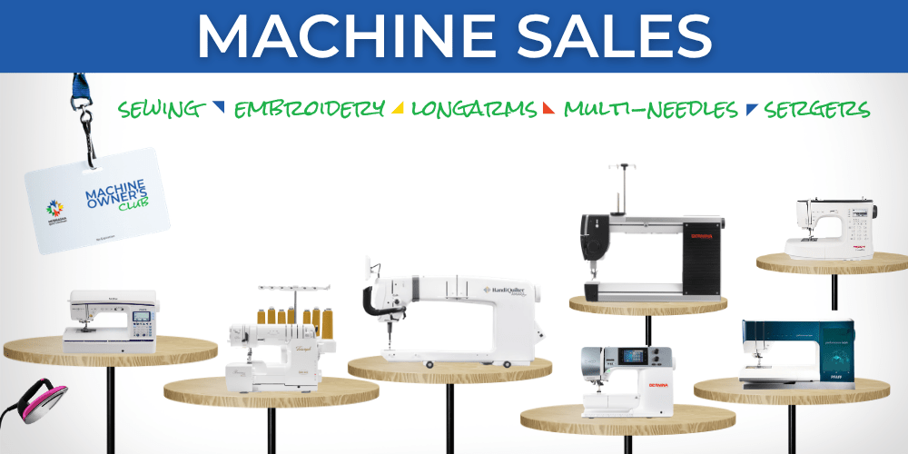 All Machines - Nebraska Quilt Company