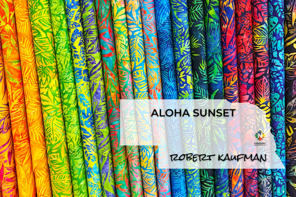 Aloha Sunset by Robert Kaufman - Nebraska Quilt Company