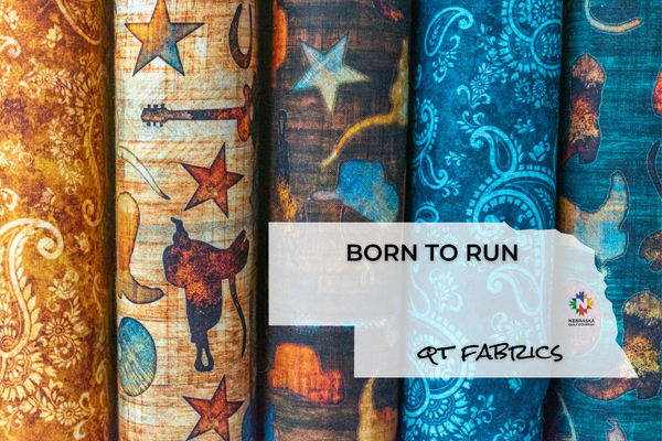Born to Run by QT Fabrics - Nebraska Quilt Company