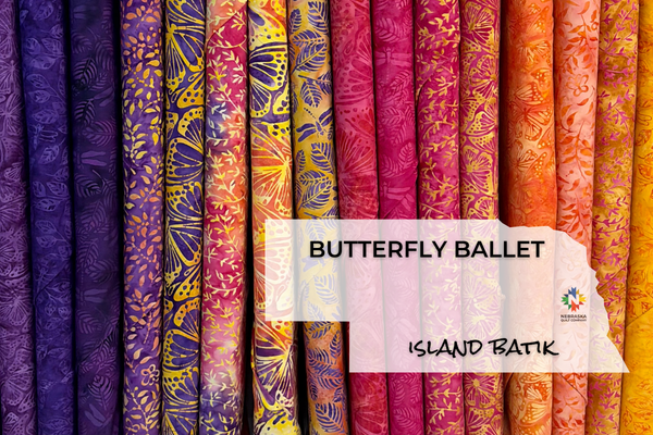 Butterfly Ballet by Island Batik - Nebraska Quilt Company