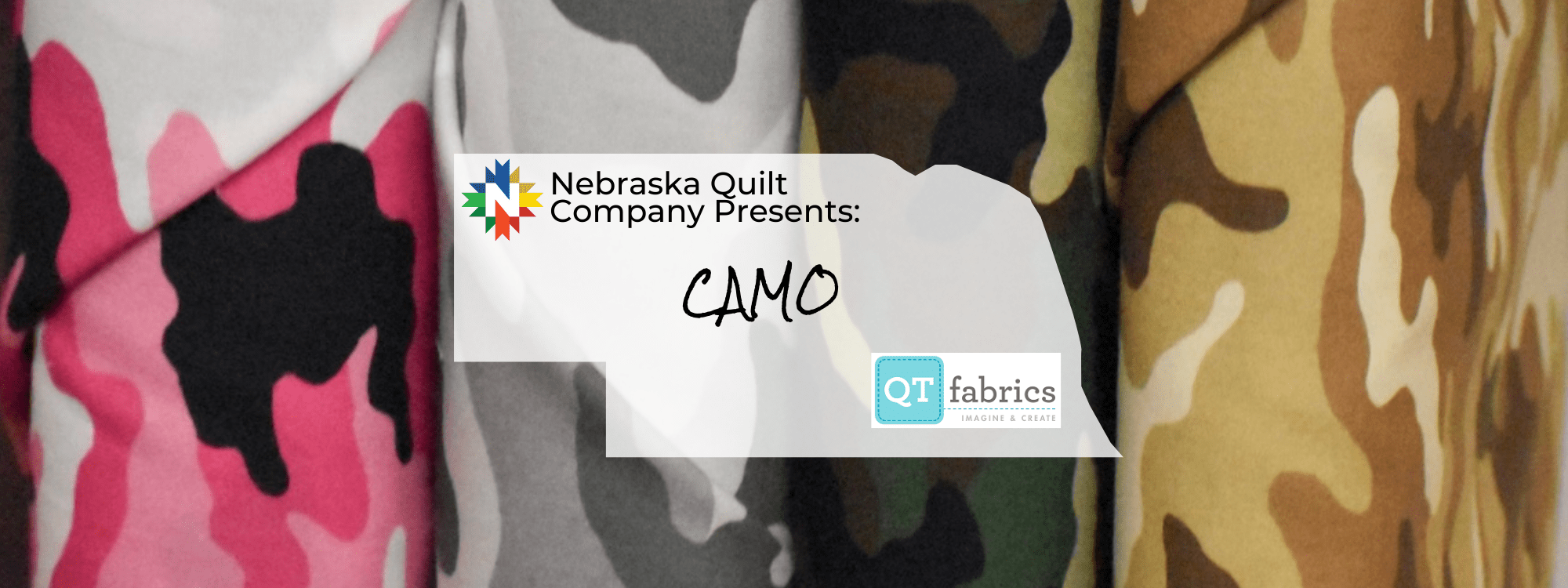Camo from QT Fabrics - Nebraska Quilt Company