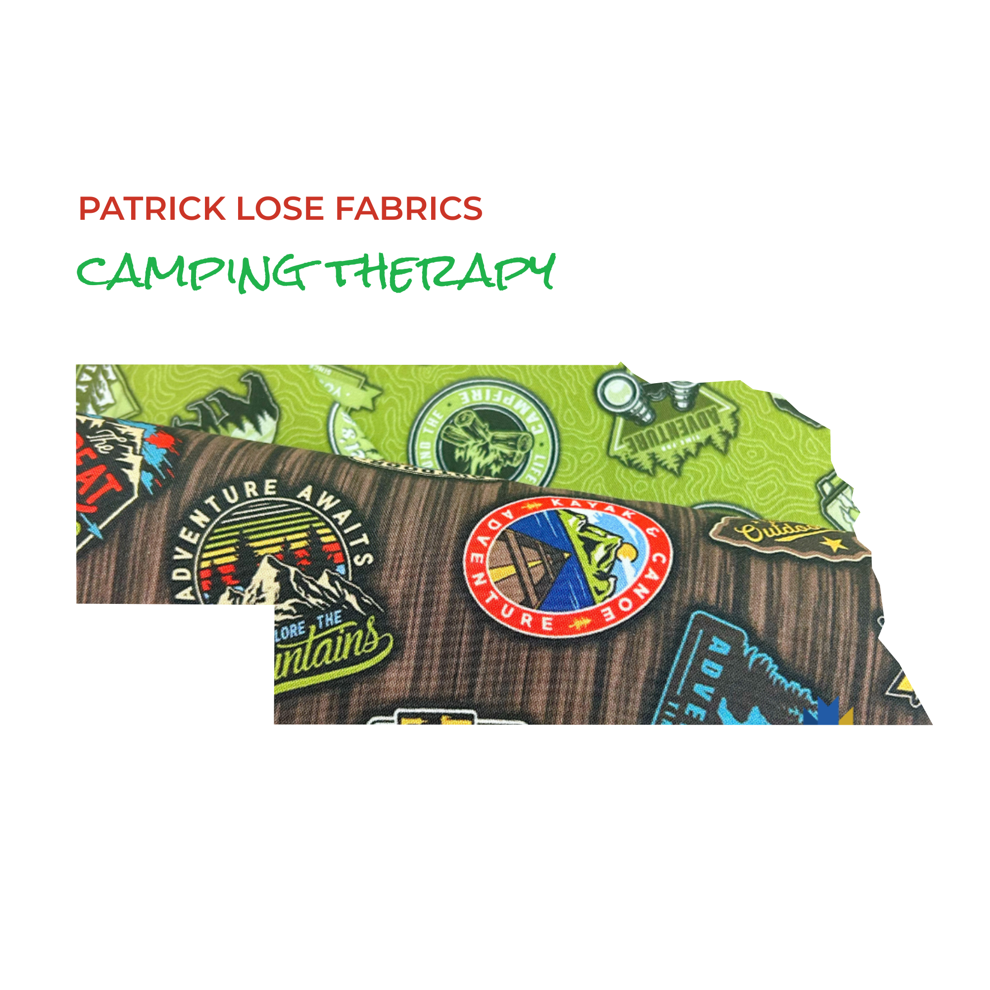 Camping Therapy from Patrick Lose Fabrics - Nebraska Quilt Company