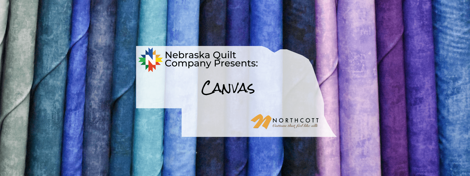 Canvas by Northcott Fabrics - Nebraska Quilt Company