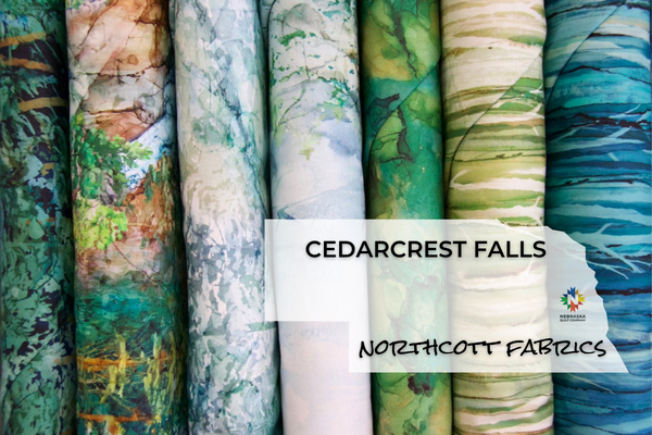Cedarcrest Falls by Northcott Fabrics - Nebraska Quilt Company