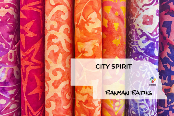 City Spirit by Banyan Batiks - Nebraska Quilt Company